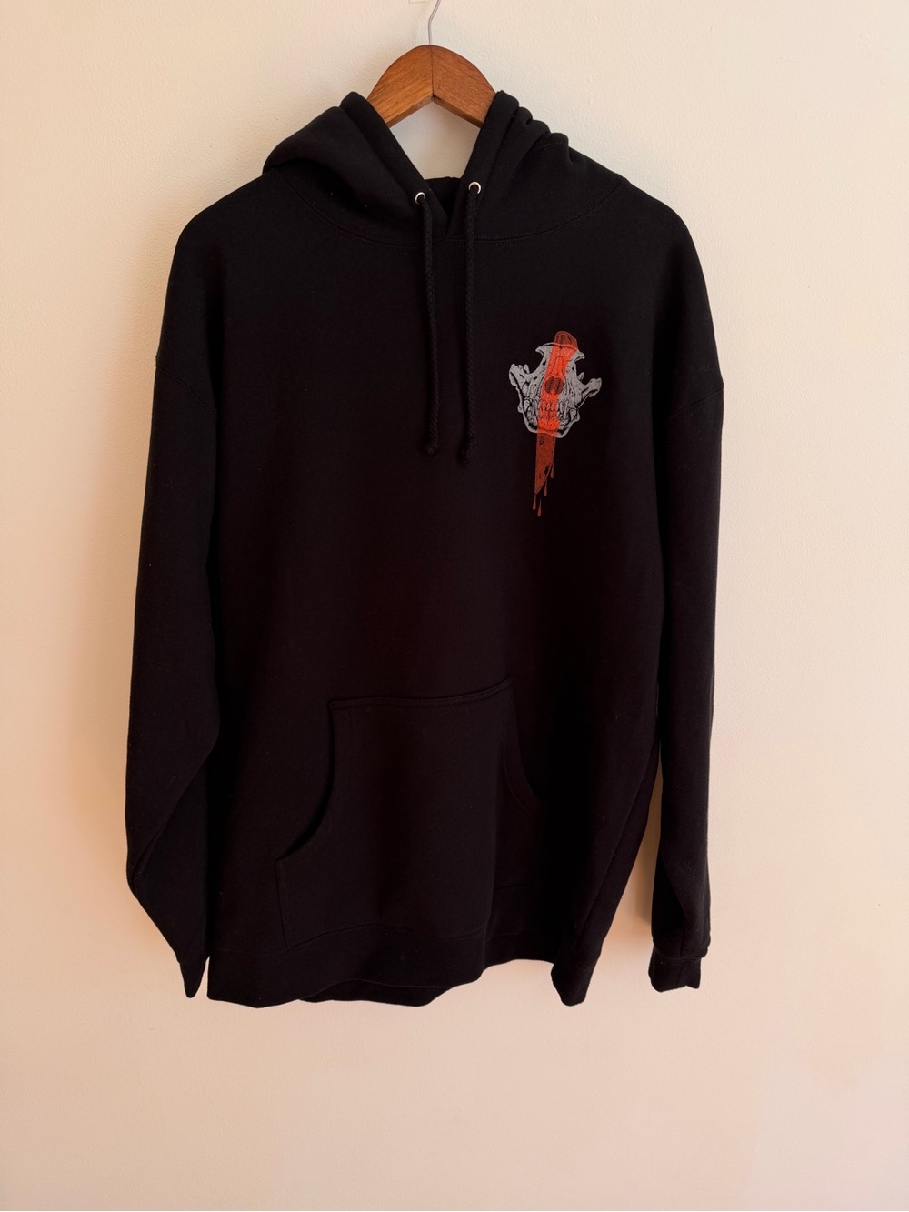Montana Knife Company MKC Blood Brothers 4th Edition Skull Hoodie Black XL